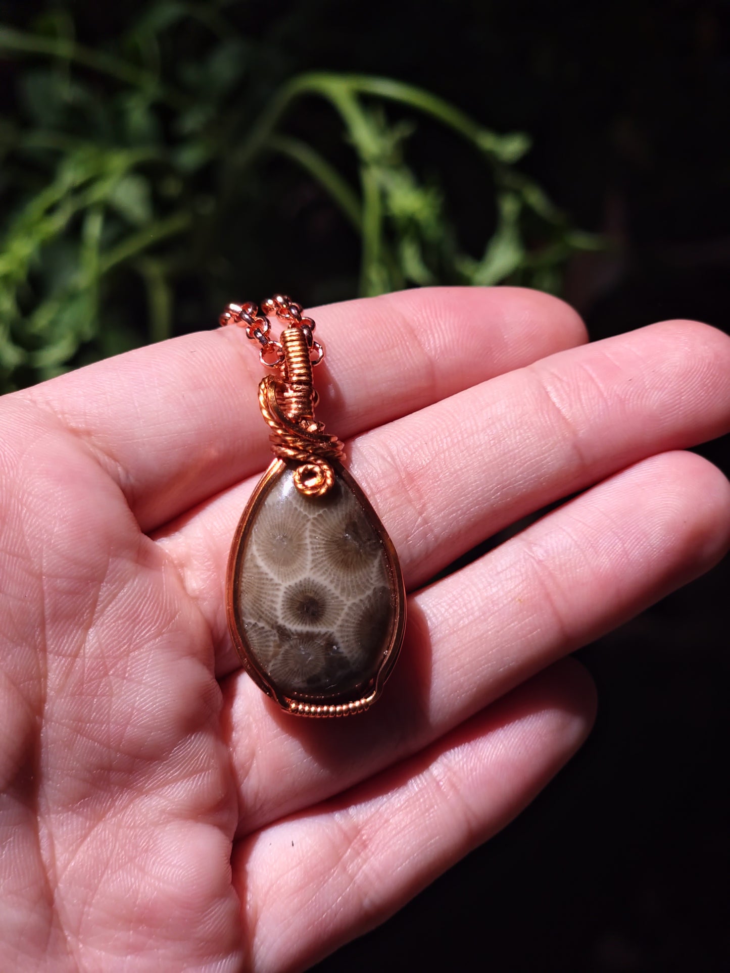 Petoskey Stone Pendant