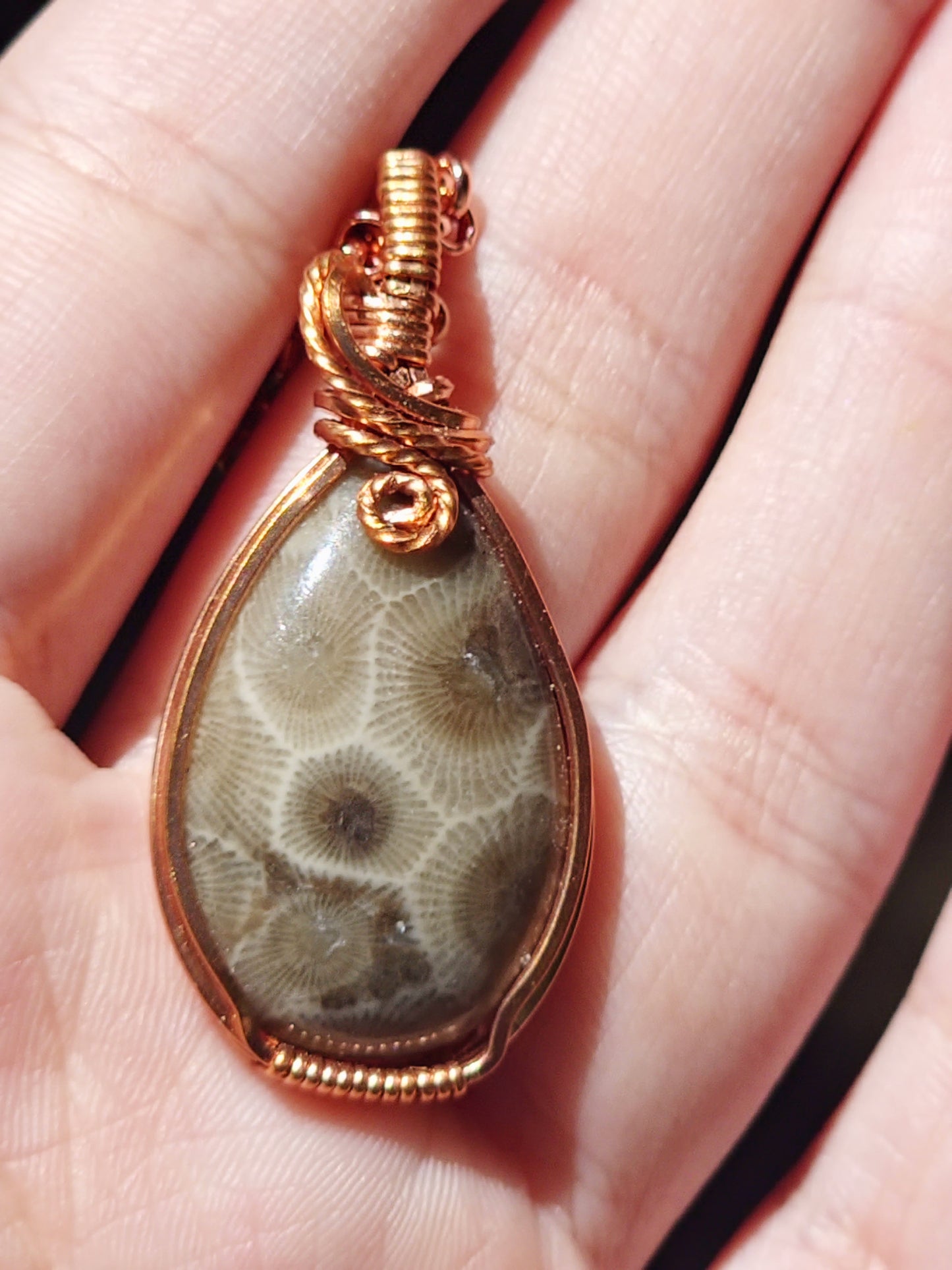 Petoskey Stone Pendant