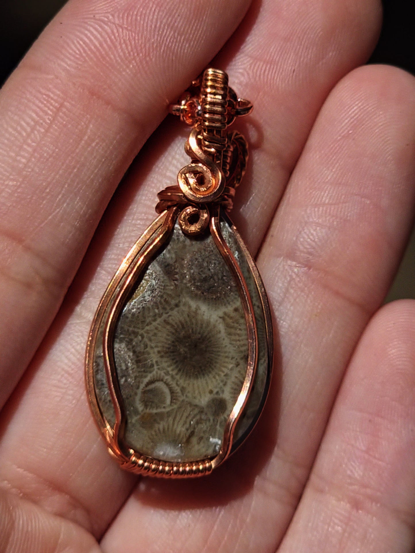 Petoskey Stone Pendant