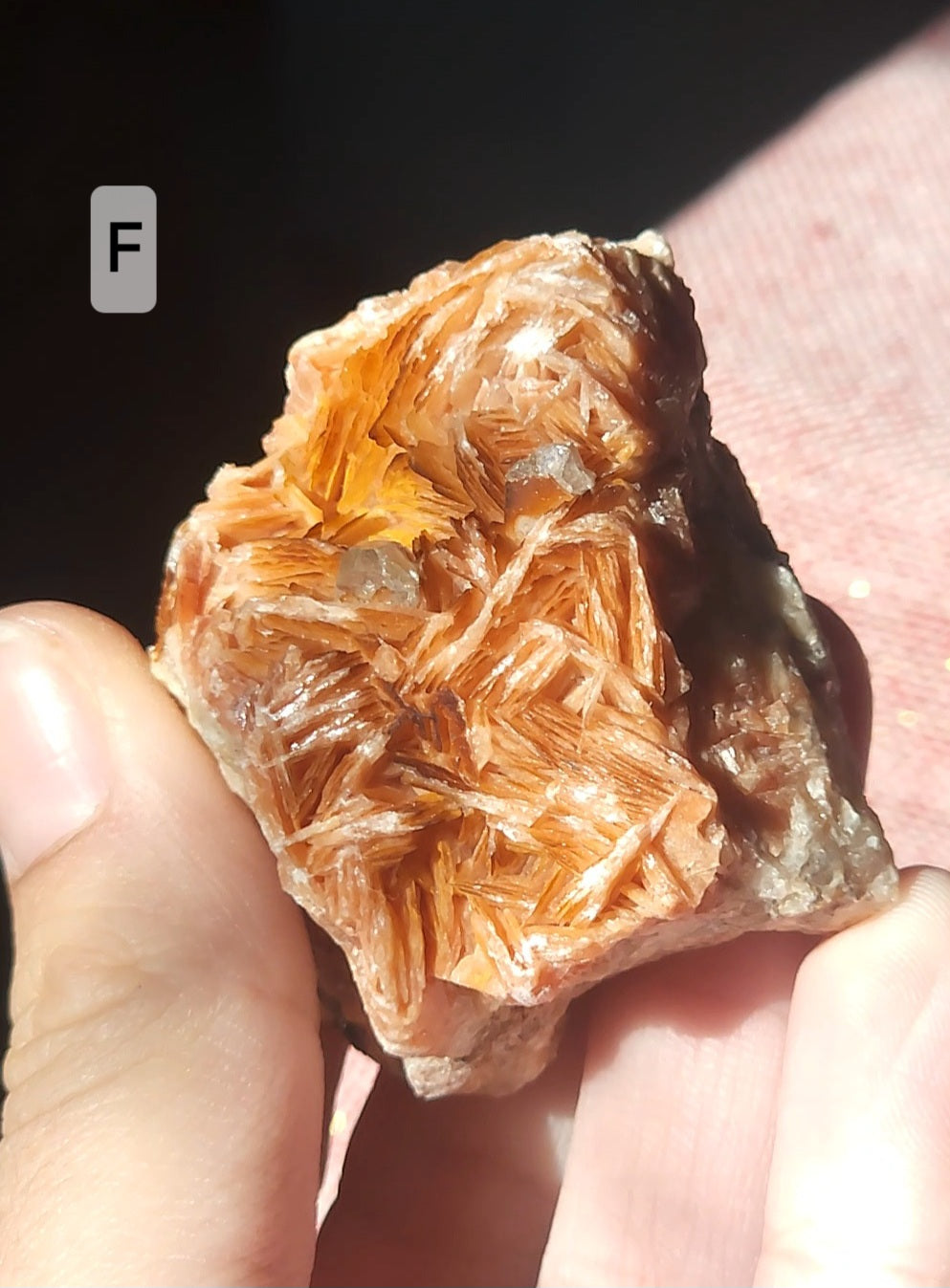 Raw AAA Baryte