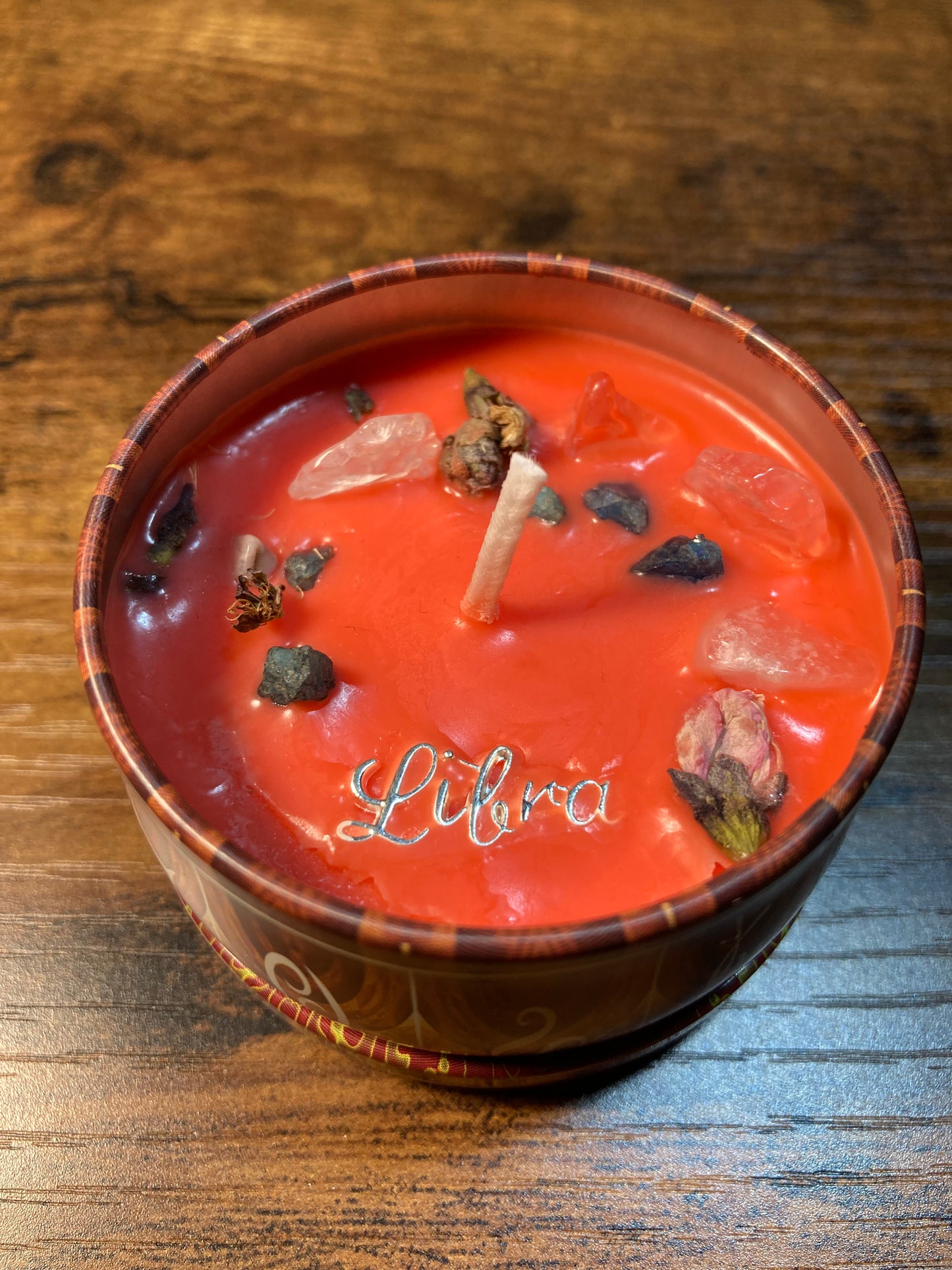 Libra Zodiac Candle