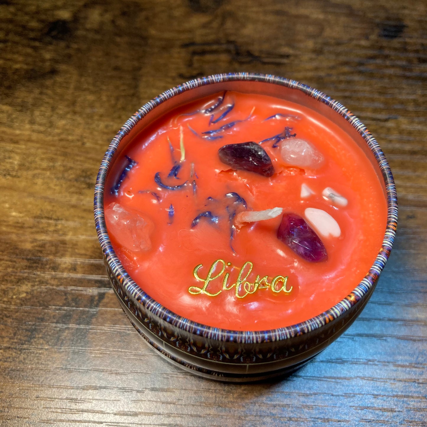 Libra Zodiac Candle