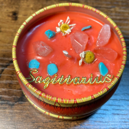 Sagittarius Zodiac Candle