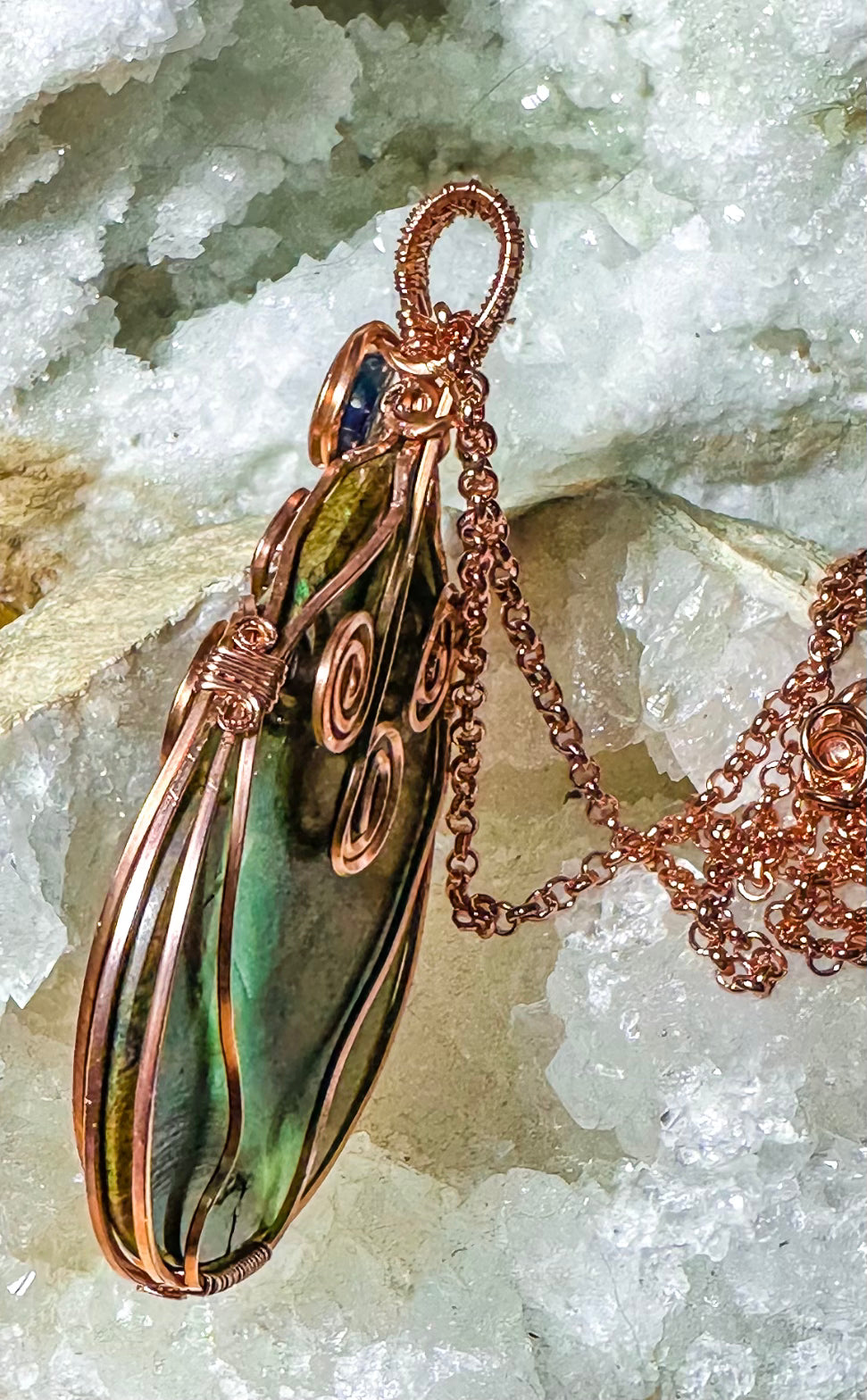 Boulder Chyroprase necklace